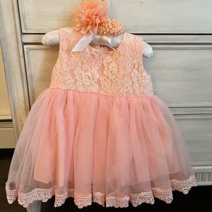 Beautiful pink / coral dress